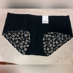 Braggs Auden encaje negro Par de 2 Talla S